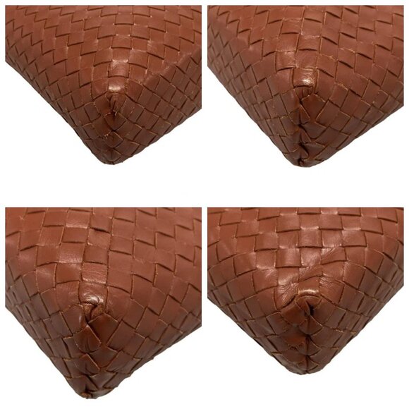 BOTTEGA VENETA Intrecciato - Red Leather Business Bag 723-082325 - Picture 6 of 14